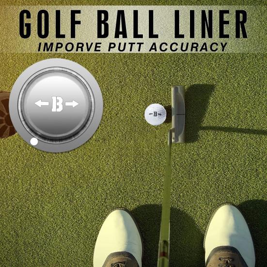 Прецизионный маркер для мяча для гольфа, аксессуары для гольфа, DIY маркер для гольфа, вкладыш для мяча для гольфа, инструмент для выравнивания мяча, инструмент для идентификации мяча