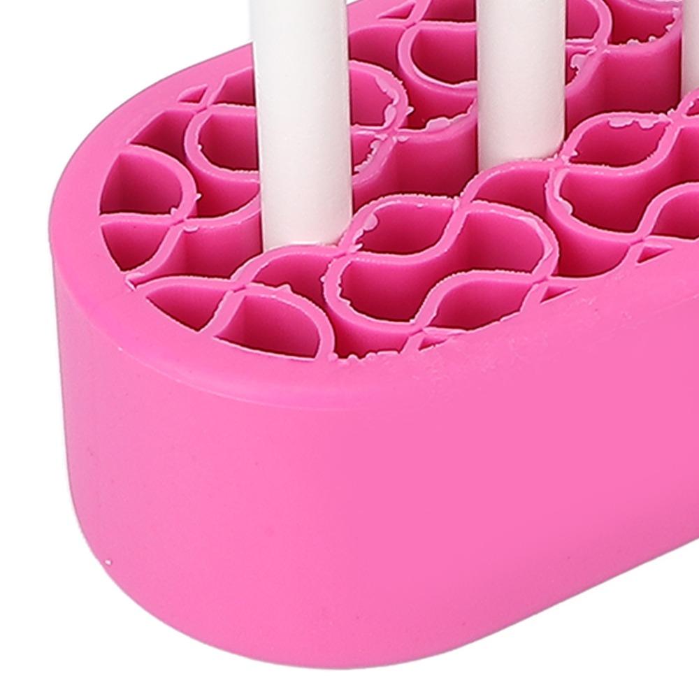 Large Storage Capacity Silicone Makeup Brush Holder Household Daily Grooming Supplies Tidying