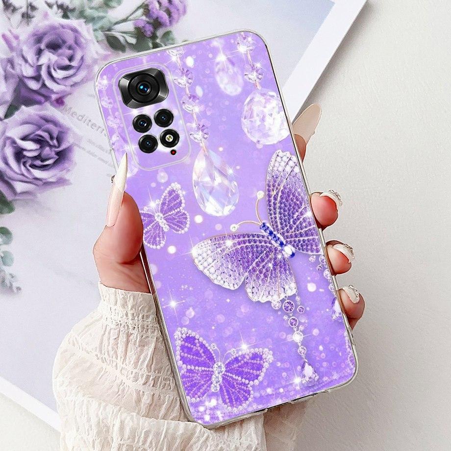 Funda For Xiaomi Redmi Note 11 Pro Note 12 Pro 4G Case Note11 11S Soft Silicone Bumper Goth Cool Dragon Tiger Cartoon Back Cover