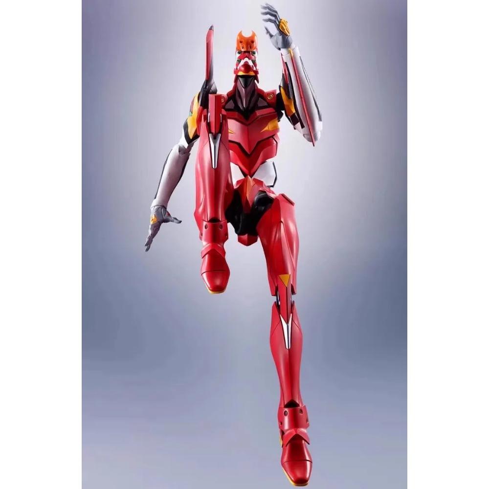Anime EVA Figure EVANGELION-02 Production Model Assembly Accessories Model Toy Gift Collection 16CM Action Figure Red Body