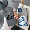 Магический серфинг для iPhone X XS MAX XR Большая волна в Канагаве Чехол Защитный чехол Для iPhone 15 13 12 11 14 pro MAX 7 8 Plus SE2