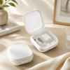 Portable Jewelry Box with Compartment Box with Mirror Small Desktop Organizer  Storage