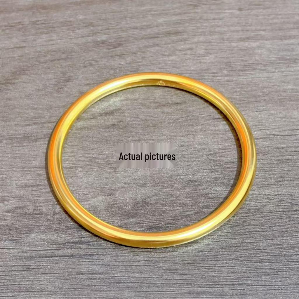 Позолоченный традиционный браслет-лотос для женщин - Высококачественный браслет из имитированного золота, Идеален для свадеб