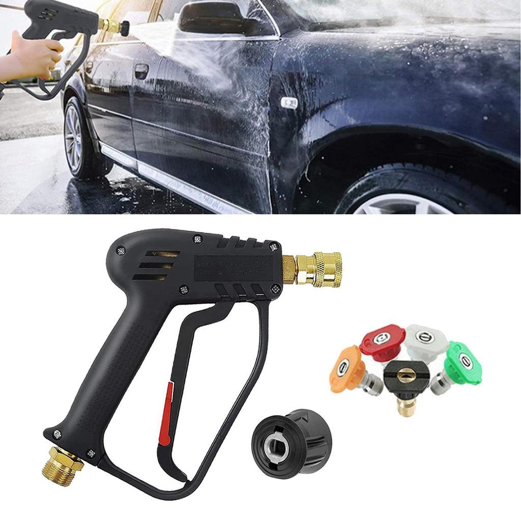 High Pressure Washer Quick Connect 5 Nozzles Quick Connector for Plastic Connector