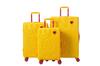 Set of 3 Rigid Suitcases DOKI YELLOW HELLO KITTY