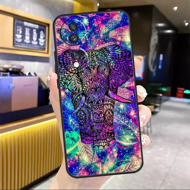 Слон Мандала Ацтекский Для Honor Magic 5 6 7 8 Pro Чехол Для Honor Win RT 50 70 90 200 400 Lite X8c X8b X9b X9c X9d