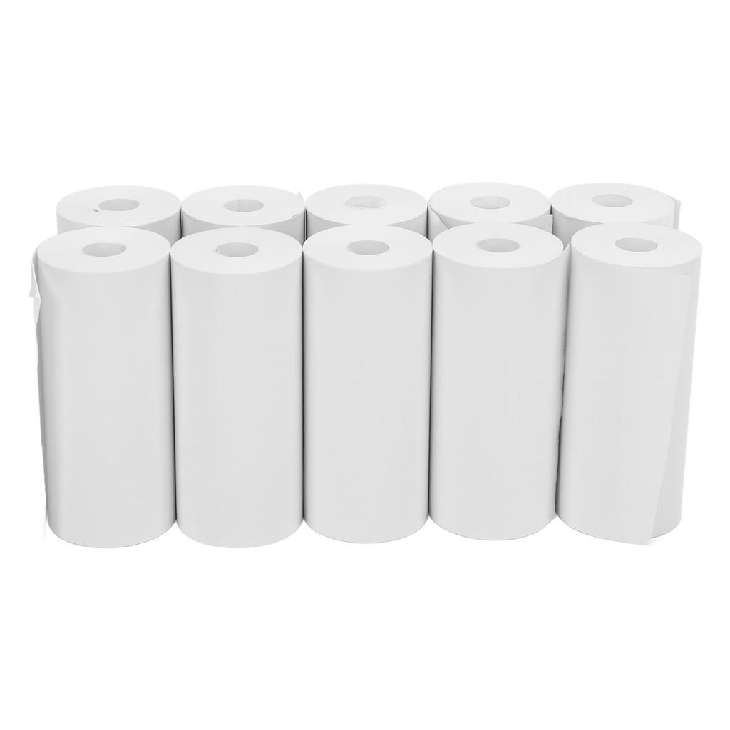 10 рулонов бумаги для мгновенной фотопечати 57x25 мм термобумага для заправки запасной аксессуар