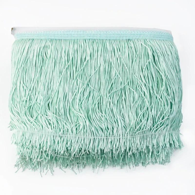5М Meetee Полиэстеровая бахрома с кисточками 10-30см Кружевная отделка Лента для платья Занавеска Декоративные ленты Бахрома Ткань Швейная фурнитура