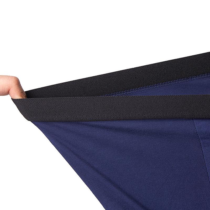 Мужские хлопковые дышащие шорты-боксеры Fuguiniao длиной 3/4