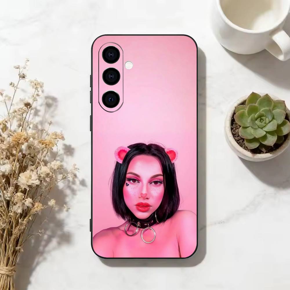 Первая Муза Рэп Омар Курц Чехол для телефона Samsung Galaxy A73, A72, A71, A70, A53, A52, A51, Другие Мягкий черный чехол