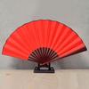 48 см Китайский Тай Чи Декор для свадебной вечеринки Складной сценический веер Веер для йоги Веер для кунг-фу Пластиковый веер из кости