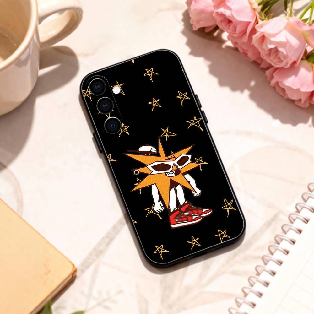 Singer M-MORA ESTRELLA phone Case For Samsung Galaxy A73,A72,A71,A70,A53,A52,A51,Others Soft Black Shell