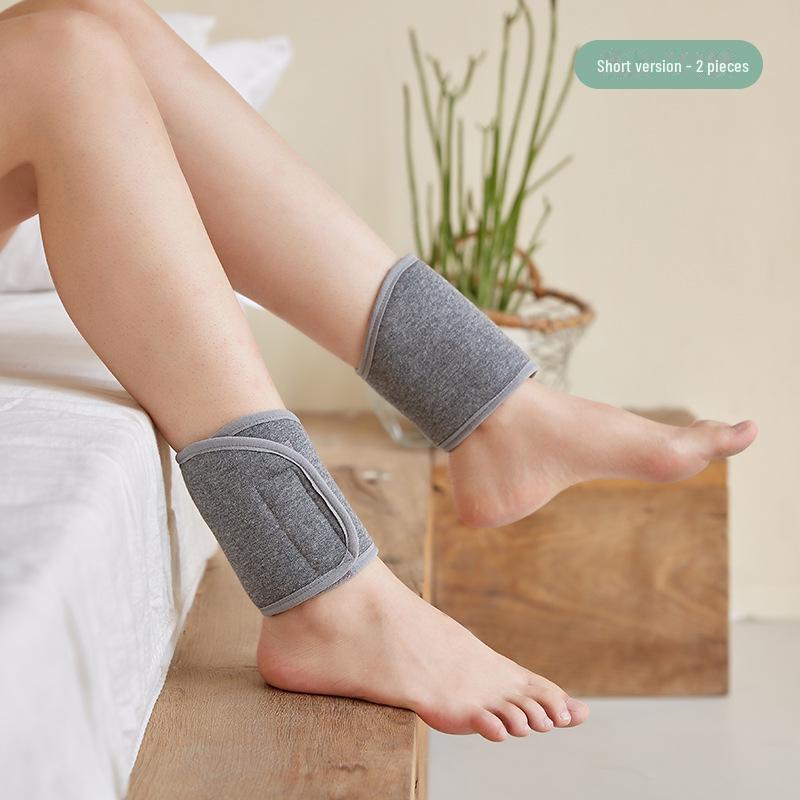 Утепленный бархатный протектор лодыжки для мужчин и женщин: Велосипедная экипировка для сохранения тепла и защиты лодыжек осенью и зимой.