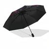 1pc Tiger Face Automatic Open/Close Umbrella, Folding Compact Umbrella with Lightweight Design for Women/Men yy251011059