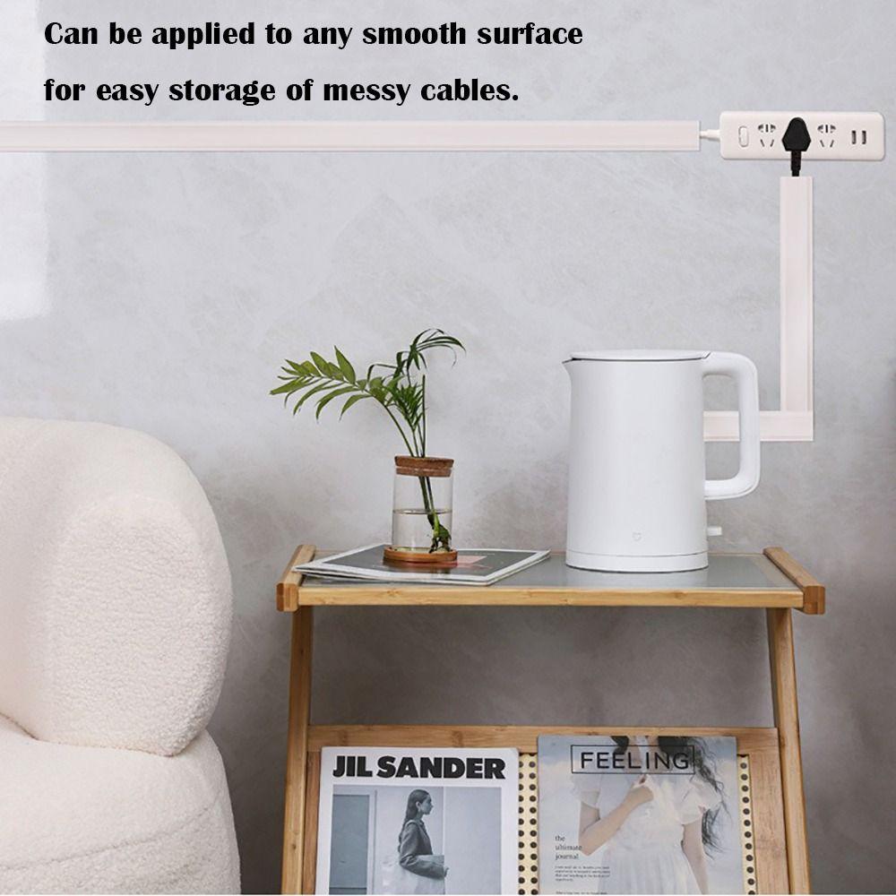 DIY Decoration Cable Concealer Self-Adhesive Electric Wire Slot NEW Cable Management Home Office