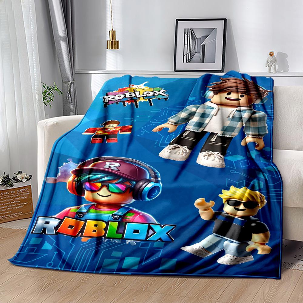 Roblox 112 Blanket Comfortable Suitable for Seaside Chair Office for All Occasions Modern Suitable for Gifting Relatives and Friends
