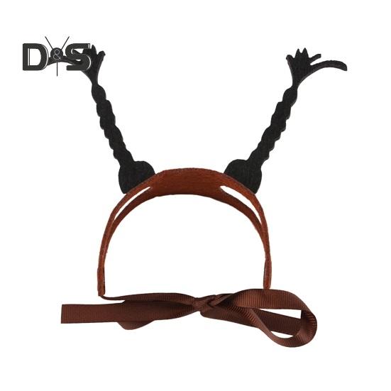 Halloween Dog Hairband Pet Cosplay Party Hair Hoop Dress-up Costume Accessories Funny Headband for Cats Dogs Parties Photoshoots Festivals