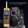 W2 Четыре карты Четыре режима ожидания QuadBand 2G ретро Bluetooth 4800mAh мобильный телефон  (золотой )