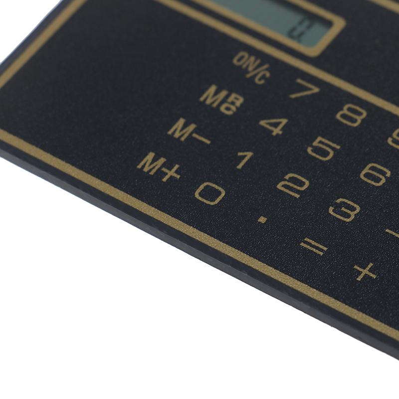 Mini Calculator Credit Card Size Stealth School Cheating Pocket Size 8 Digit