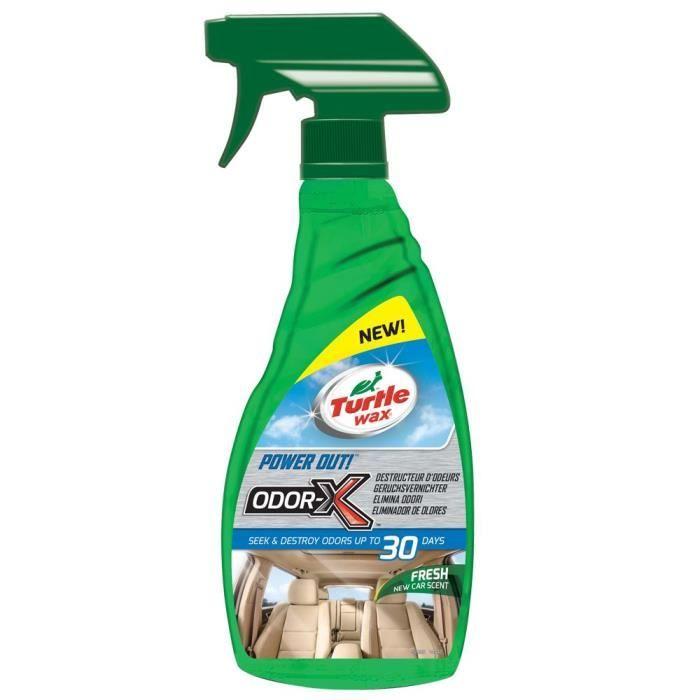 Turtle Wax Power Out Odor X Мощный очиститель пятен и запахов для салона автомобиля 500 мл