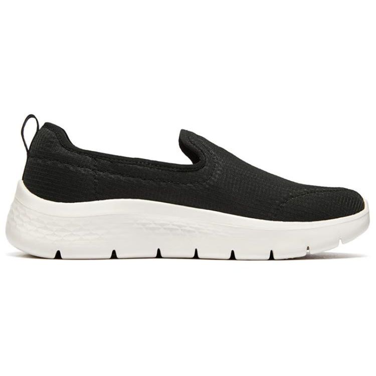 Skechers Go Walk Flex Ткань Удобные Легко надевать Дышащие Низкие Повседневная обувь Кроссовки женские Черный 124847-BLK