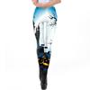 Halloween Day New Women's Print Leggings Show Costume