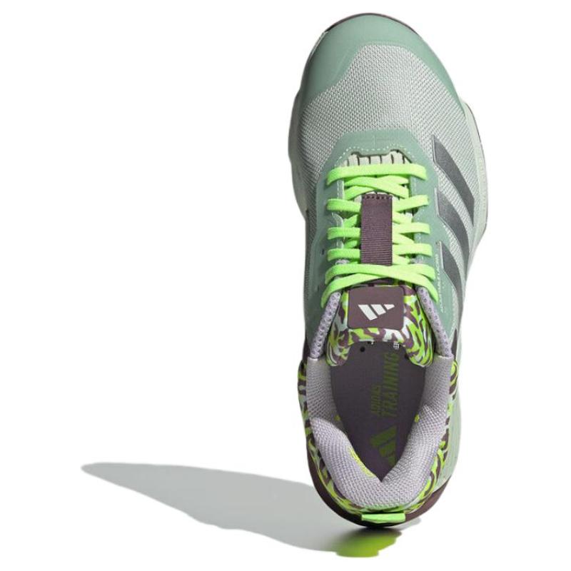 adidas Кроссовки женские Dropset 3 Gfx Льняной зеленый Серебристый металлик Яркий лимонный ID8660