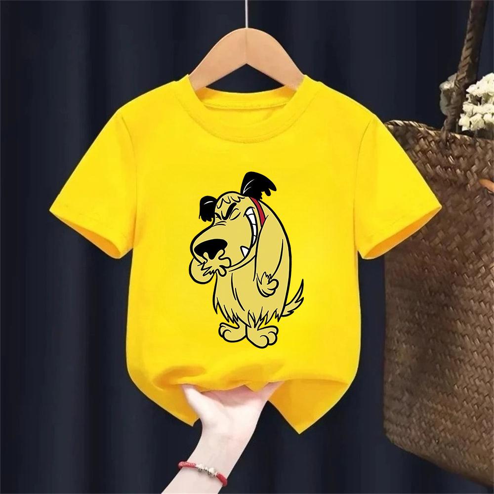 Muttley T Shirt Muttley Mutley Cartoon Laughing Laugh Dog Humor Hihi Heehee Haha Fashion Tshirt Kids Cotton Brand Teeshirt