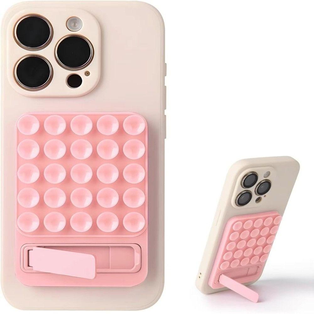 Strong Adhesive Suction Cup Phone Mount Silicone Mini Sticker Bracket Smartphones Accessory