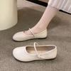 Fashion Summer Round Toe Ladies Footwear Mary Jane Women's Flat Shoes 2025 Low Price Comfortable Fashion Elegant Dress Shoe Wholesale