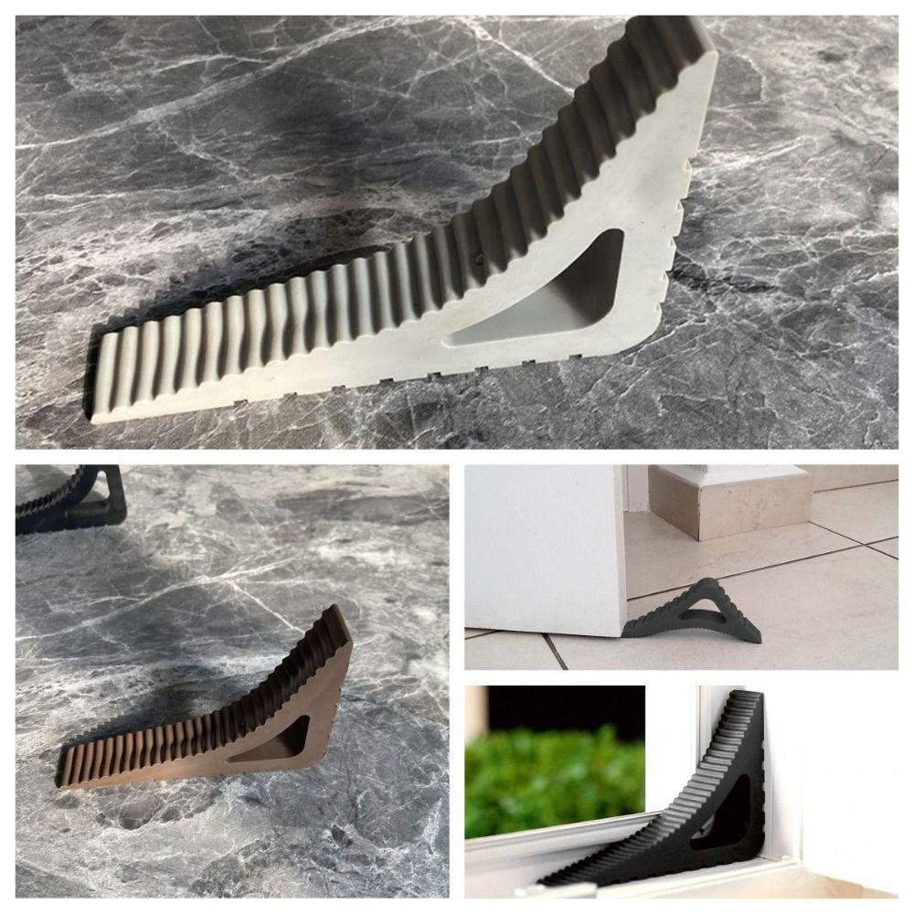 Резиновые дверные упоры Треугольный дверной блок Многоразовый дверной упор Домашний офис