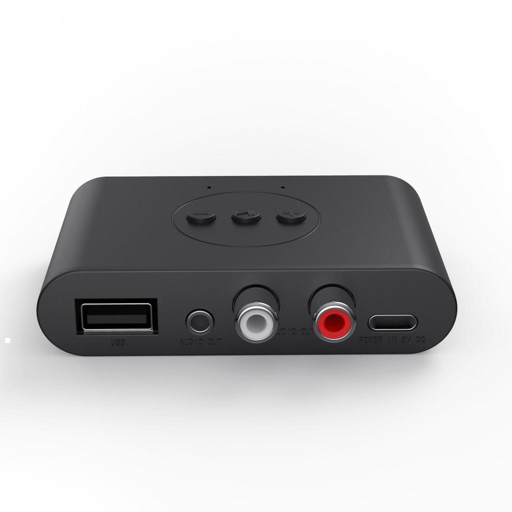 NFC Bluetooth 5.3 Музыкальный приемник и Динамик для автомобиля Hands-free с поддержкой USB-флешки