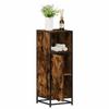 VidaXL Bathroom Cabinet Smoked Oak 35x37.5x100cm Engineered Wood, Bathroom Storage Cabinet, Bathroom Cabinet, 849241