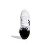 adidas Forum Mid White Black Black Кроссовки унисекс Cloud-White Core-Black FY7939
