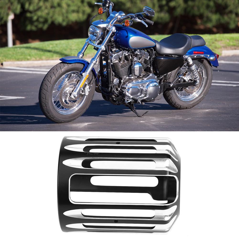Крышка масляного фильтра мотоцикла из алюминия с ЧПУ для Sportster XL 883 Dyna Softail Touring Unive