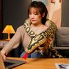 Realistic Soft Ornament Vivid Look Python Toy Prank Trick Doll Birthday Gift Simulation