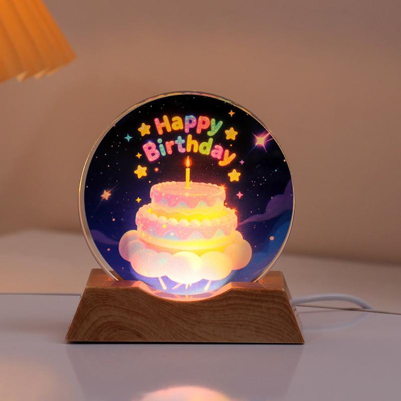 Астронавт USB Ночник Домашние украшения Орнаменты Рождественский подарок для детей