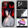 MH105 Чехол для телефона Наруто Учиха Саске для iPhone 7 8 11 12 13 14 15 16 17 16E XS Pro Max XR X SE Air
