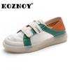 3.5cm Air Mesh Genuine Leather Autumn Vulcanize Chunky Sneaker Ergonomic Soft Flats Leisure Loafer Ethnic Woman Shoes