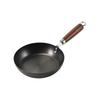 Pearl Metal Frying Pan, Black, 20cm, Rust-Resistant Iron, Nitrided Finish, HC-550