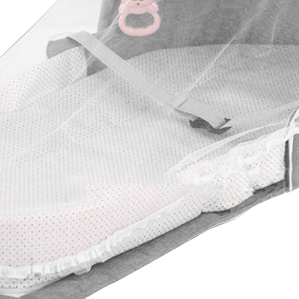 Fold Travel Crib Mosquito Curtain Waterproof Detachable Multifunctional Portable Travel Baby Bed