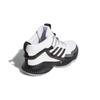 adidas Lockdown J Ткань Нескользящие Износостойкие Средняя высота Детские Баскетбольные Кроссовки Белый Черный Унисекс GZ3084
