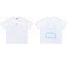 Cross-border new graffiti letter printing European and American street trendy brands loose and versatile casual men's and women's short-sleeved round