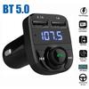 Car Charger Wireless Bluetooth Fm Transmitter Hands-free Stereo Mp3 Music Calling Port Radio Adapter Usb Charger Dual Recei Z3m8