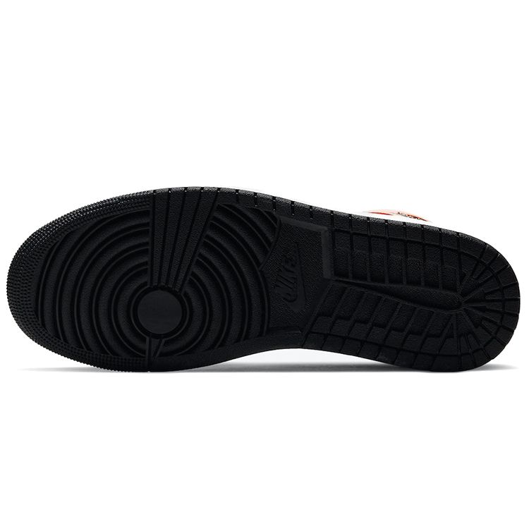 Кроссовки унисекс Air Jordan 1 Mid SE Turf Orange Black White DD6834-802