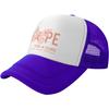 Uterine Cancer Hope Awareness Trucker Hat Breathable Mesh Back Adjustable Cap