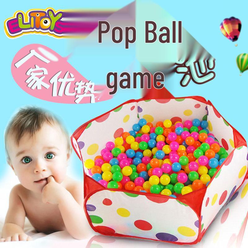 Foldable Children's Ball Pit Tent with Ocean Balls - Popular Toy for Kids