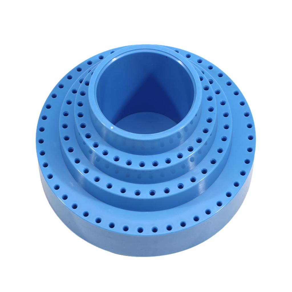 Профессиональный вращающийся круглый кейс для хранения сверл, вращающаяся на 360° коробка, органайзер для насадок шлифовального инструмента, инструмент для ювелирных изделий и DIY