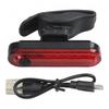 USB-перезаряжаемый задний фонарь для велосипеда, 4 режима яркости, водонепроницаемость IPX4