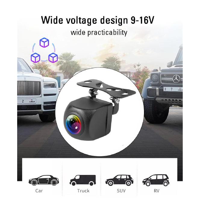 Автомобильная камера заднего вида Wi-Fi HD 170-градусная камера заднего вида Беспроводная водонепроницаемая камера заднего вида Wi-Fi 12 В 24 В для Android Ios